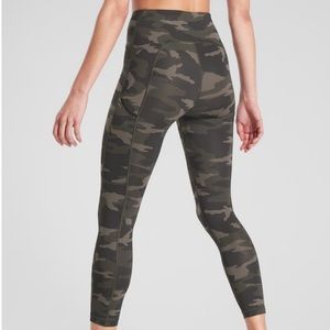 Leggings army green camo pattern